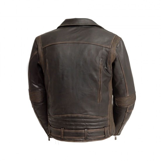 Men's Motorcycle Leather Jacket