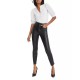 High Rise Skinny Jeans in Black